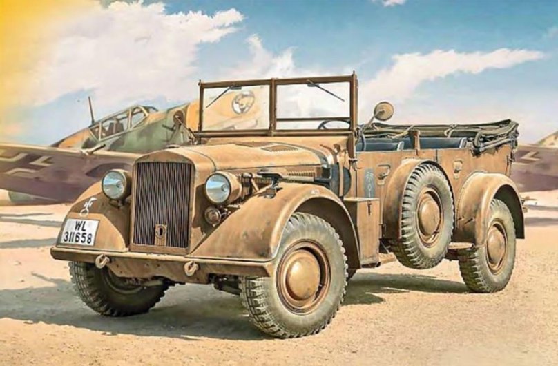 Horch 901 Typ 40 кабриолет KFZ 21
