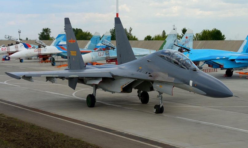 Су-30мкк ВВС Китая