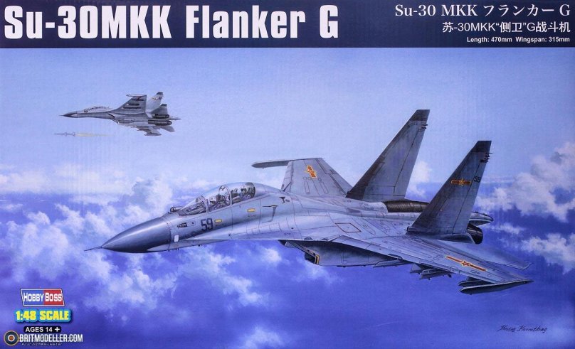 Hobby Boss 81714 su-30mkk Flanker g