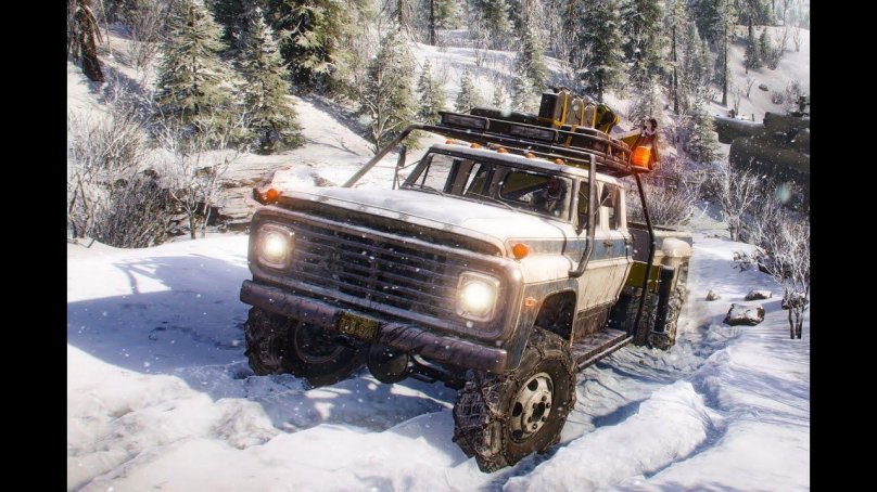 Ford 750 4x4 SNOWRUNNER