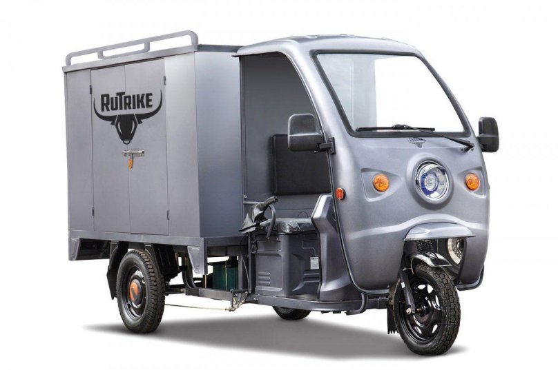 Грузовой электрический трицикл rutrike карго 1800 60v1000w