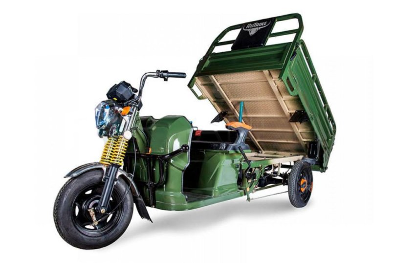 Грузовой электротрицикл rutrike гибрид 1500 60v1000w