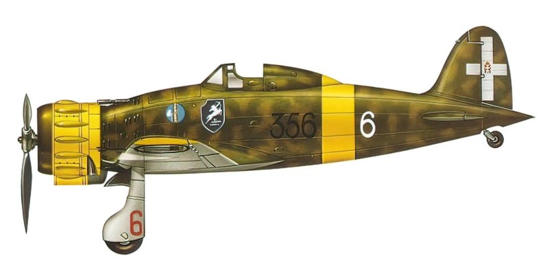 Macchi c.200 saetta истребитель