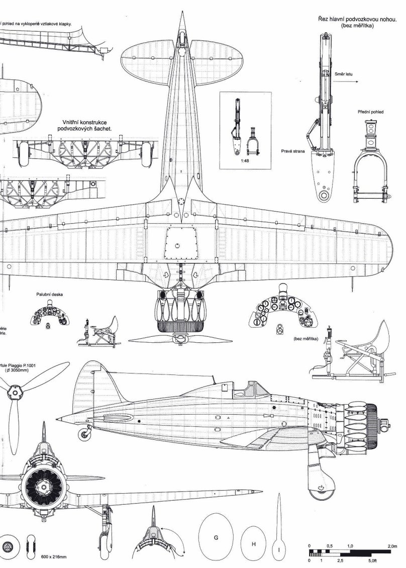 Macchi m.33 чертеж