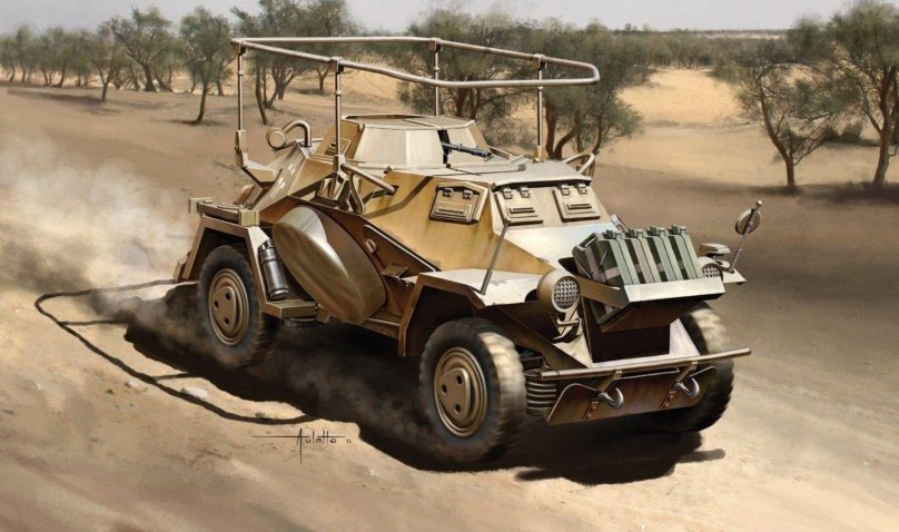 Броневик немецкий SD KFZ 223