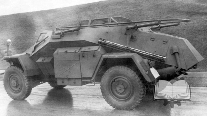 Броневик немецкий SD KFZ 221