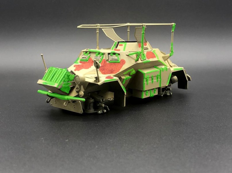 SD KFZ 223 Tamiya