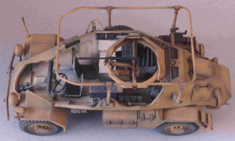 SD KFZ 223 Tamiya