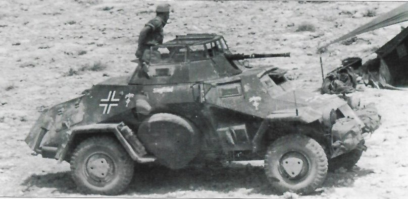 Броневик немецкий SD KFZ 222