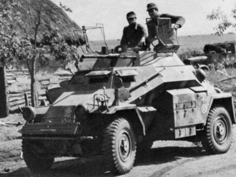 SD KFZ 222 Африканский корпус