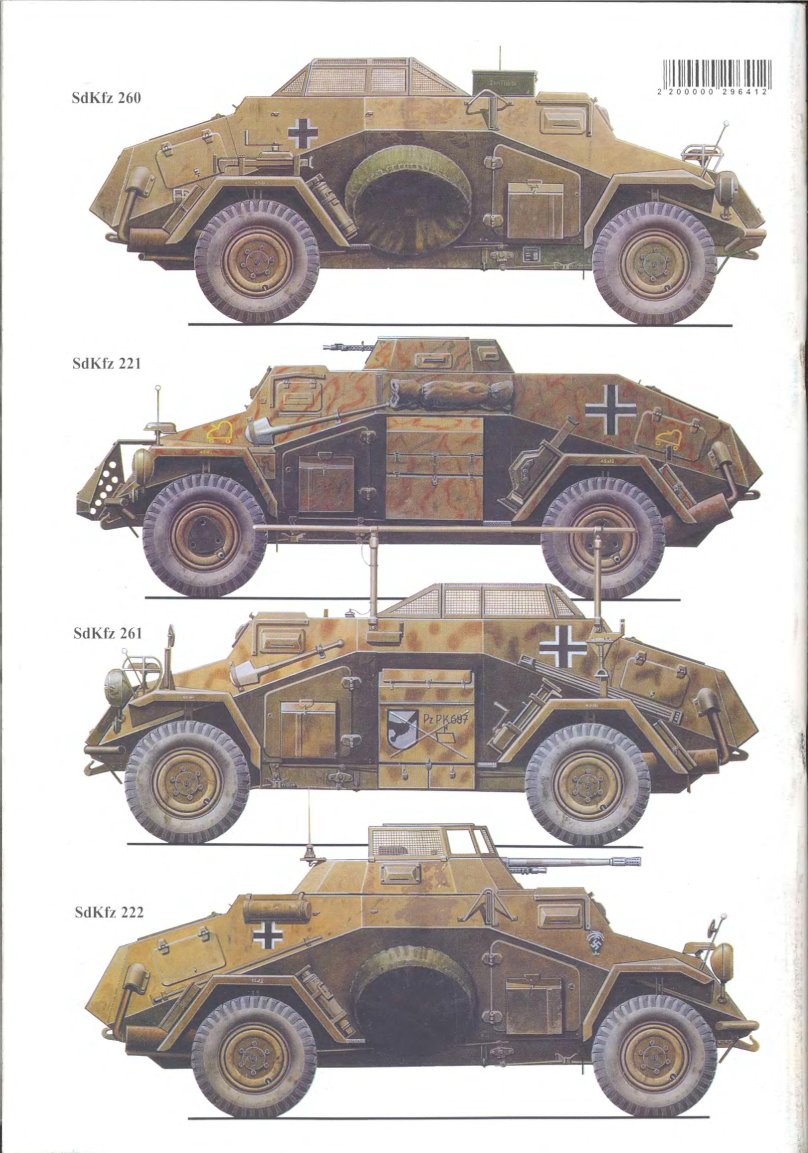 Бронемашины вермахта SD.KFZ.222