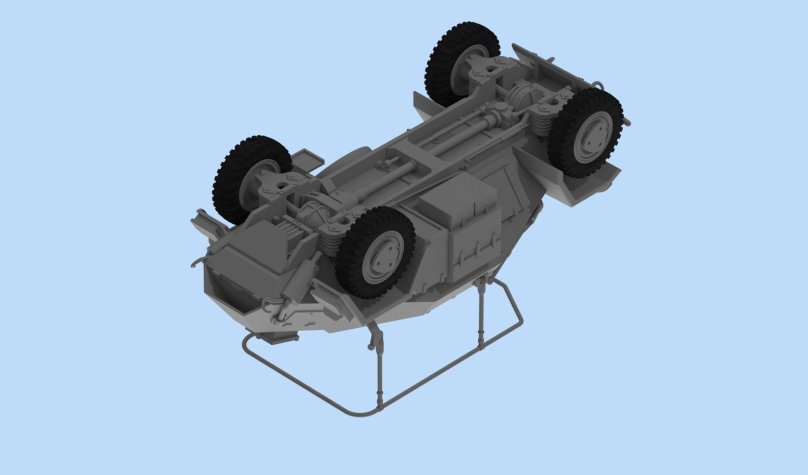 SD.KFZ.223, германский бронеавтомобиль радиосвязи ІІ МВ 48192