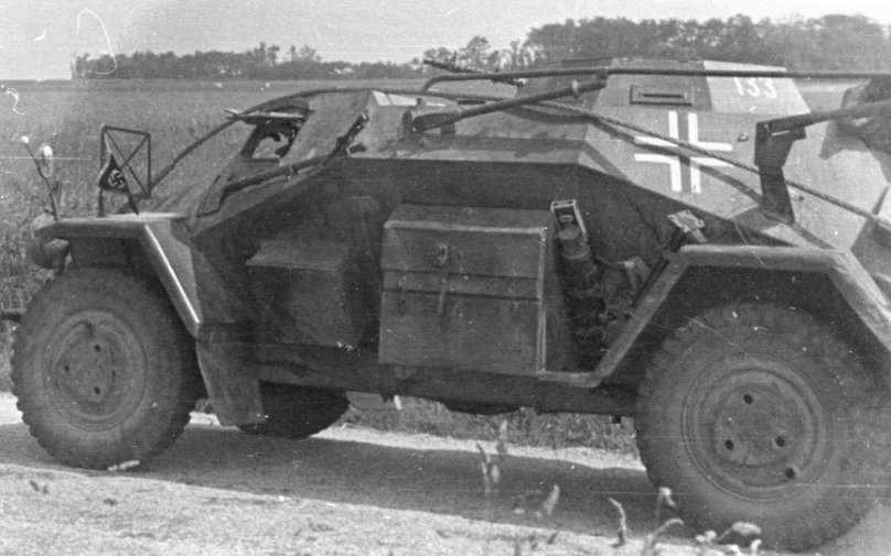 Броневик немецкий SD KFZ 223