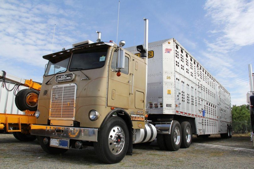 White freightliner WFT 6364