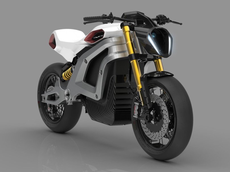 Электромотоцикл Cafe Racer м1