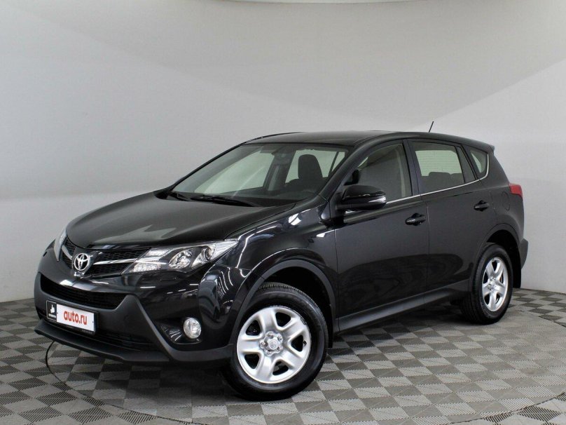 Чёрный Toyota rav4 IV (xa40) 2.0 CVT (146 Л.С.) 4wd с пробегом