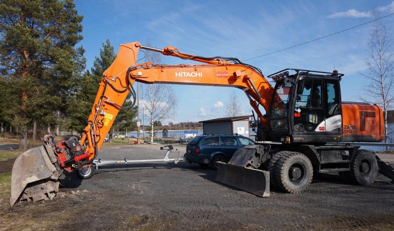Экскаватор Hitachi zx170w-5a