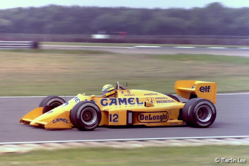 Lotus 1987 Ayrton Senna
