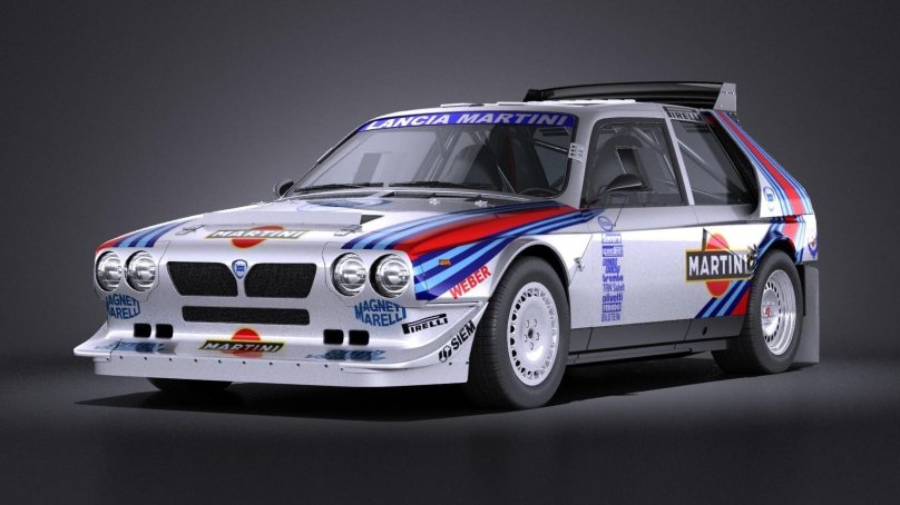 Lancia Delta s4 ралли