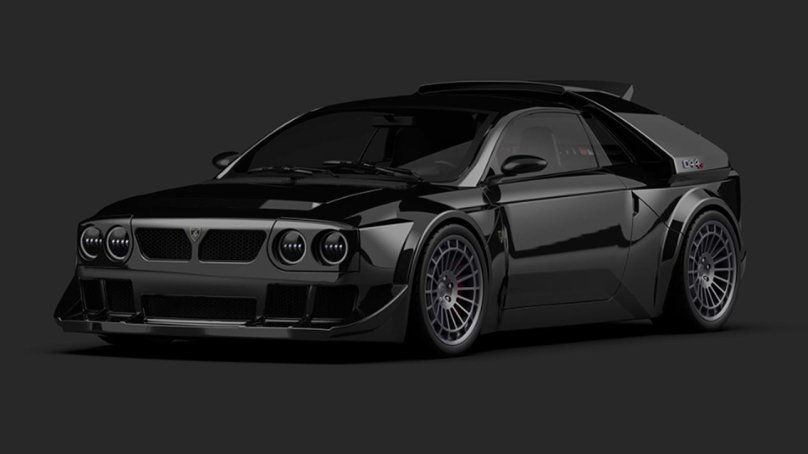 Lancia Delta s4 Cutaway