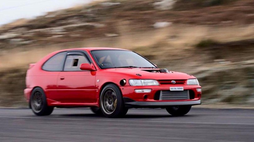 Toyota Corolla e100 купе