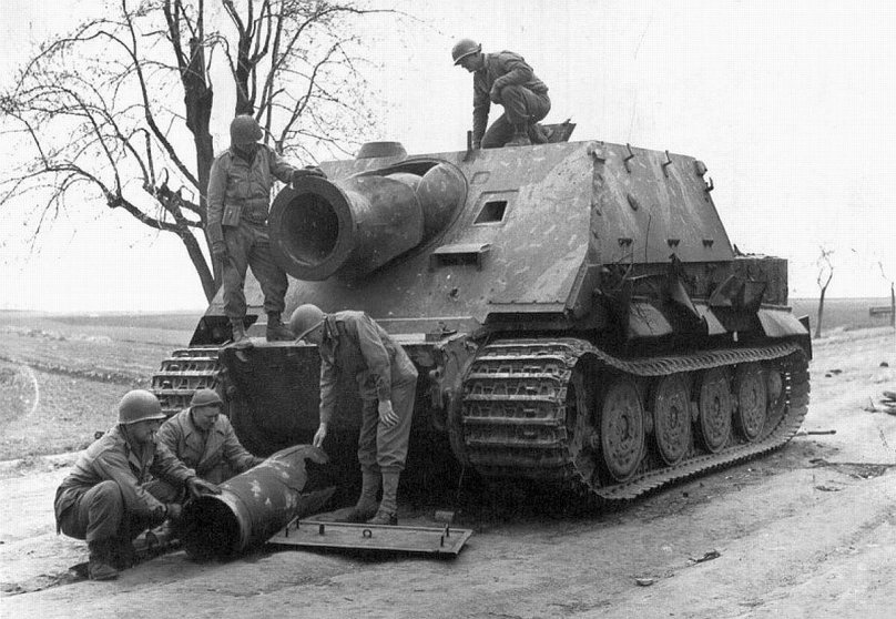 Sturmtiger 380мм штурмовая мортира