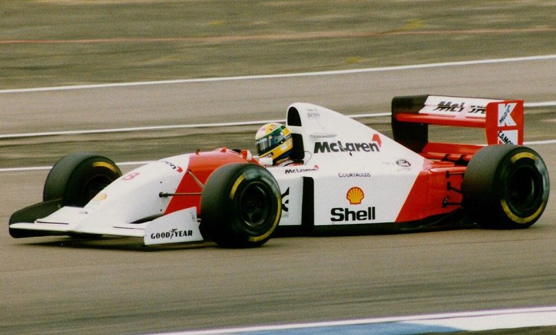 MCLAREN mp4/8 Ayrton Senna