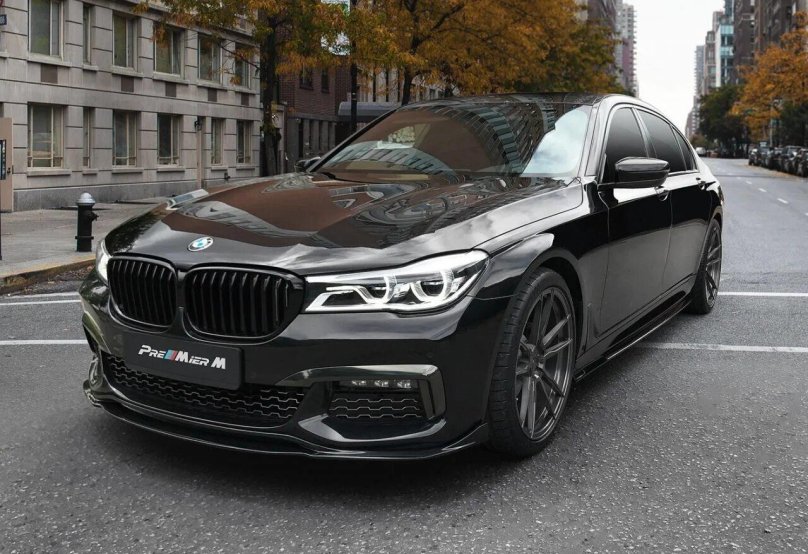 BMW m7 черная