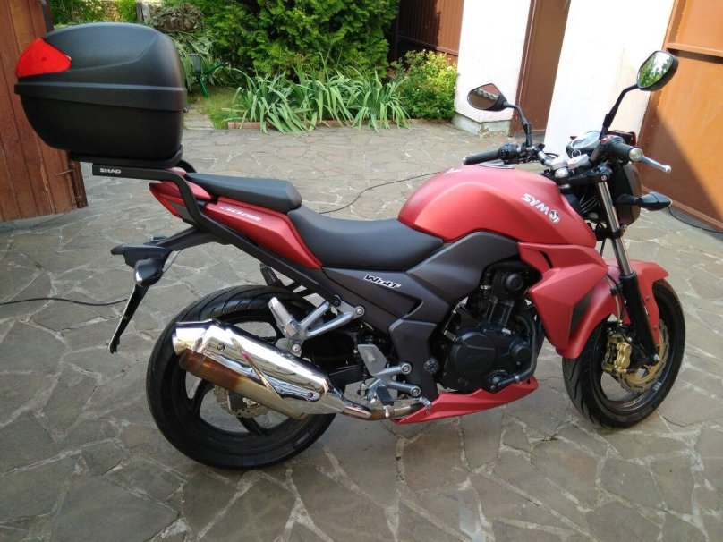 SYM Wolf t2 с кофром