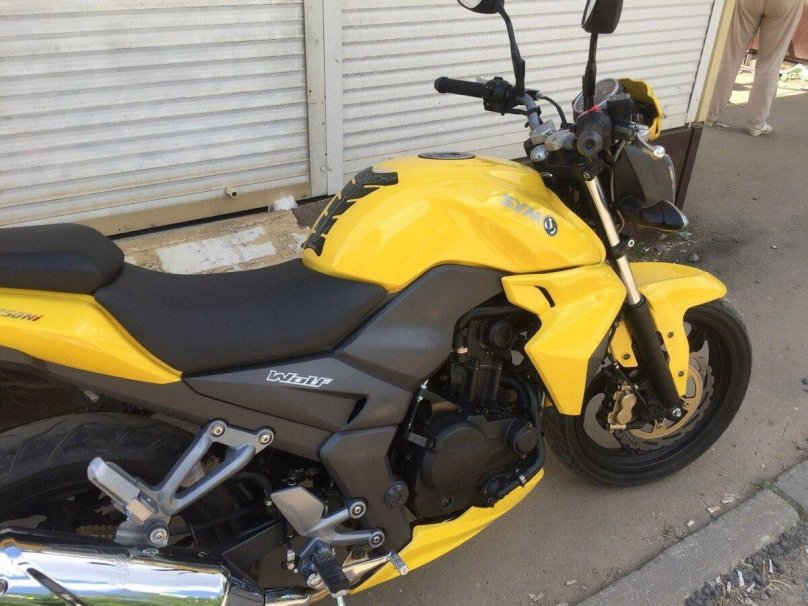 SYM Wolf t2 с кофром