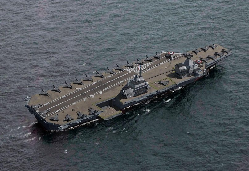 Porte-avions 2 (pa2) ВМС Франции