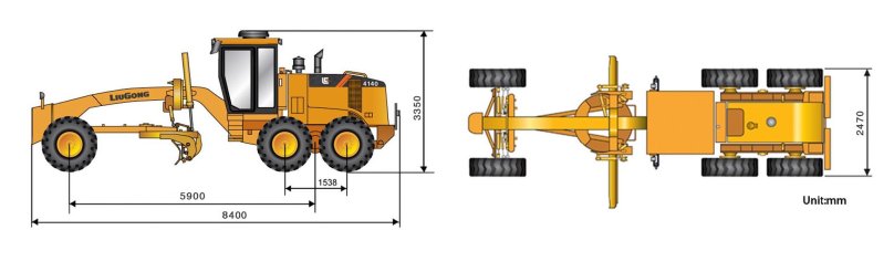 Автогрейдер Люгонг 418