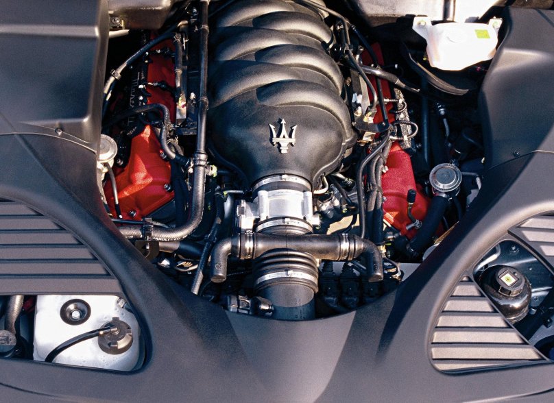 Мазерати Кватропорте 2007 мотор