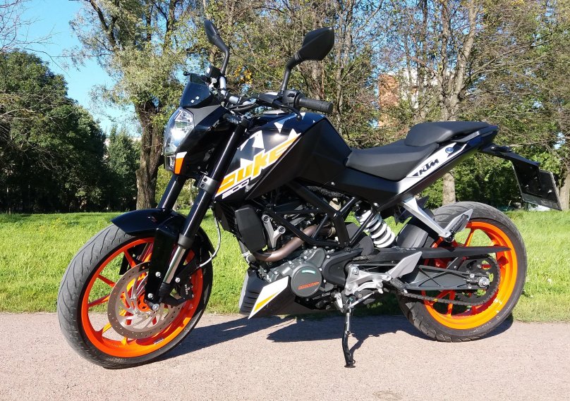 Мотоцикл КТМ 200 кубов