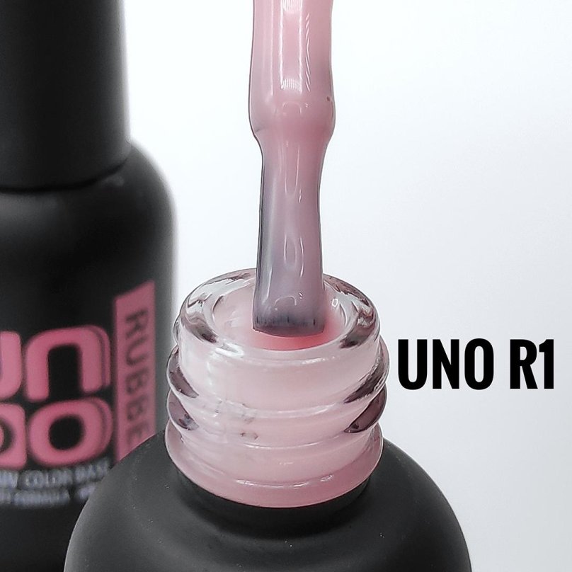 Камуфлирующая база Rubber 8мл uno
