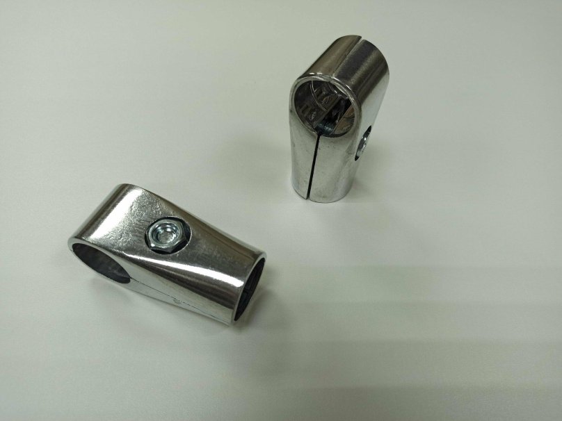 Держатель uno1 однотрубный, черный