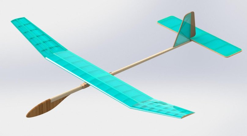 Метательная модель планера Пионер - PML-3011