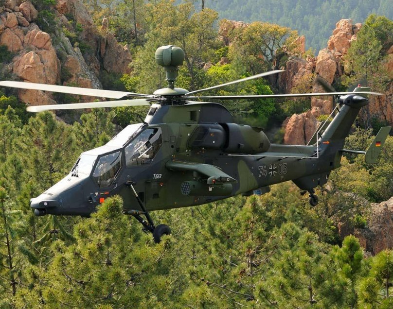 Ударный вертолет Eurocopter Tiger