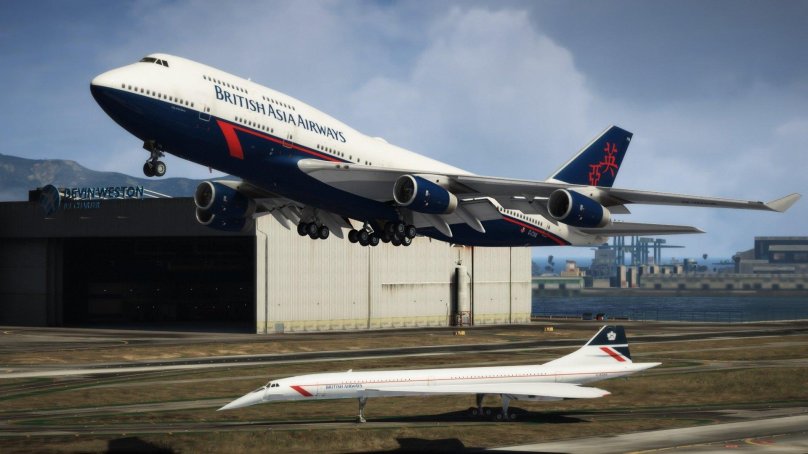 Боинг 747 British Airways
