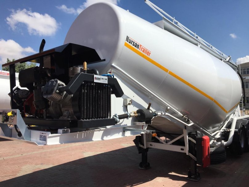 Цементовоз Nursan 45 кубов характеристики