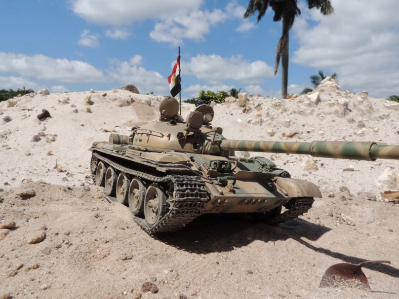 Танк т-62 Египет