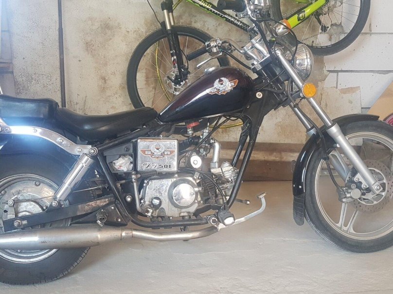 Мотоцикл Regal Raptor dd50e