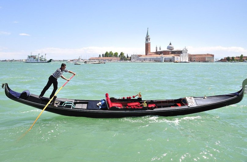 Венеция гондольер