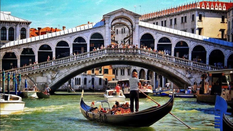 Мост Риальто Венеция