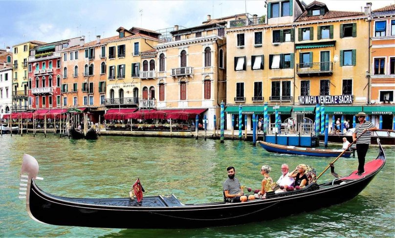 Венеция гондольер