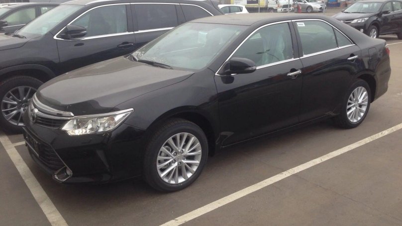 Тойота Камри v50 серый металлик