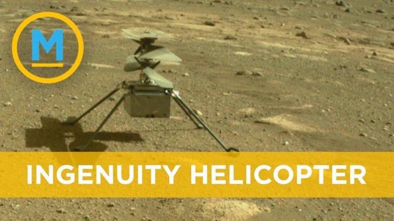 Ingenuity вертолет марсоход