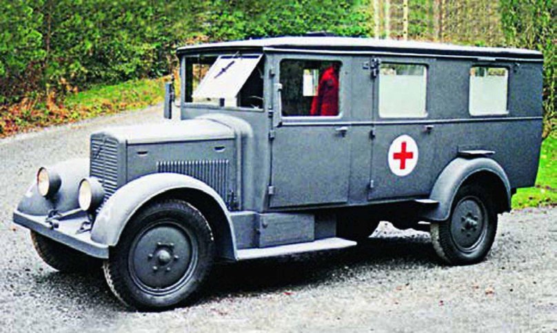 Санитарный фургон KFZ 31 1939