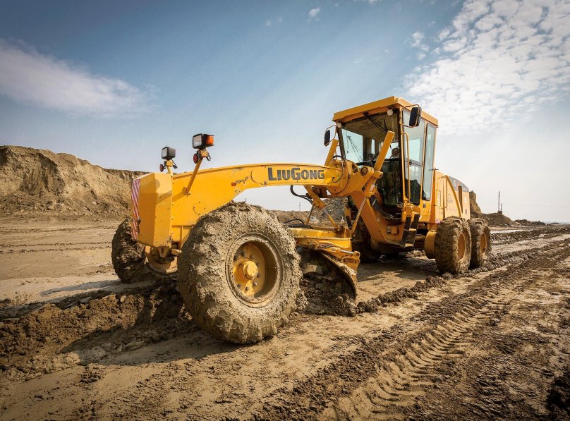 Грейдер Liugong