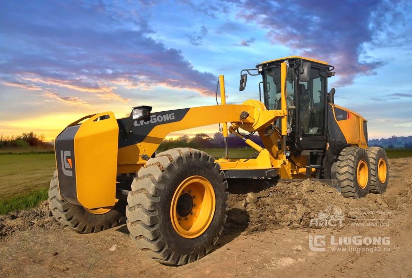 Китайский грейдер Liugong